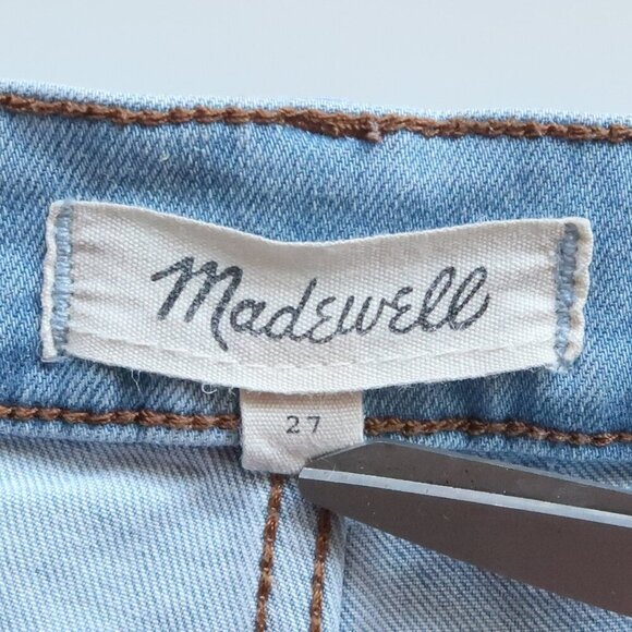Madewell Sun Embroidered Edition Raw Edge High Rise Denim Shorts Taylor Swift 27 - Picture 11 of 16